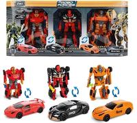 Roboforce Robot de transformation 3 Supercars