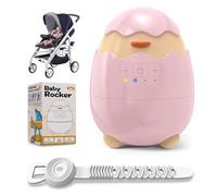Robofun Baby Rocker - Balançoire pour poussette - Aide au sommeil pour bébés - Minuterie de 30-60 - 90 minutes - 5 niveaux d'intensité