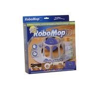 RoboMop Basic Robot Aspirateur 5 pads de Rechange inclus Batterie Rechargeable et Station de Chargement Bleu / Gris