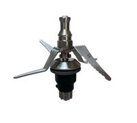 Roboparts® - Lame et engrenage de rechange pour robot de cuisine Cecotec Modèles Mambo Touch/M: 11090; Habana Cooking Total Gourmet, Victory