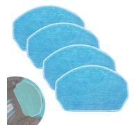 Roboparts Pièces de rechange compatibles avec Cecotec Conga M10 / M10 Xtreme. Lot de 4 serpillères d'évier de rechange pour robot aspirateur