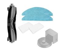 Roboparts Pièces de rechange compatibles avec Cecotec Conga Y50. Pack rouleau principal, filtres et serpillères de rechange pour robot aspirateur