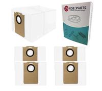 Roboparts Pièces de rechange compatibles avec robot aspirateur Cecotec Conga Y80. 4 sacs de rechange pour base de vide pour robot aspirateur