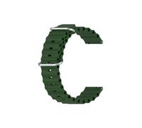 Robor GTR2 Compatible Strap Ocean Silicone 22mm Green