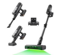 roborock H60 Ultra Aspirateur Balai sans Fil, 210AW, 90 Min d’Autonomie, Tube Flexible 90°, Détection Poussière LED, Brosse Anti-Emmêlement pour Tapis, Sols et Poils d’Animaux