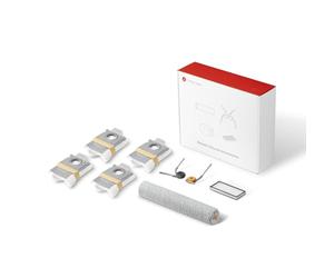 roborock Kit d'Accessoires d'Origine Comprenant 1 Serpillères Roller, 4 Sacs à Poussière, 1 Kit de Brosses Latérales, et 1 Filtre, Qrevo Curv 2 Flow