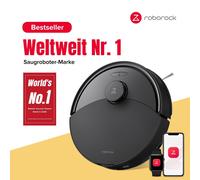 Roborock Q10 PF Aspirateur robot 10000 Pa (mise à niveau de Q8 max), Dual Anti-Tangle System, brosse JawScrapers, système de prévention des obstacles ReactiveTech