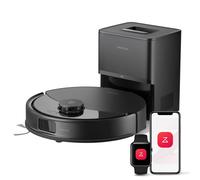 Roborock Q10 PF+ Aspirateur robot 10000 Pa (mise à niveau de Q8 max+), Dual Anti-Tangle System, Station de vidange automatique pendant 7 semaines, Noir