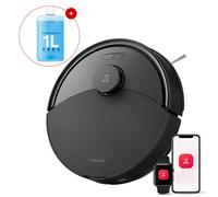 Roborock Q10 PF Aspirateur robot 10000 Pa(Upgrade de Q8 max) Dual Anti-Tangle-System, incl. 1000ml de nettoyant pour sol, ReactiveTech-évitement d'obstacles