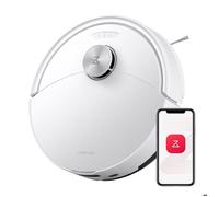 Roborock Q10 S5 Aspirateur Robot 10000 Pa , Système VibraRise 2.0,Levage des Serpillères de 8 mm, Évitement d'obstacles,APP