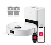 Roborock Q10 S5+ Set Aspirateur Robot Laveur avec Station, 10000 Pa Aspiration, Double Anti-emmêlement