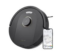 roborock Q5 Pro Aspirateur Laveur Robot et Brosse DuoRoller, Aspiration 5500Pa, Bac à poussière de 770ml, Réservoir 180ml, Robot Aspirateur sans Fil, Navigation LiDAR PreciSense, App/Alexa Noir
