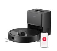 roborock Q7 L5+ Robot Aspirateur Laveur avec Station, 8000 Pa Aspiration, Vidange Automatique, Navigation LiDAR, 3 Niveaux d'eau, pour Poils d'animaux/Tapis, App