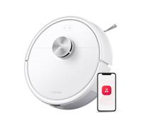roborock Q7 M5 Aspirateur Robot Laveur 10 000 Pa, Double Conception Anti-Enchevêtrement, Durée de Nettoyage Prolongée, Navigation Intelligente avec LiDAR Précis, APP, Blanc