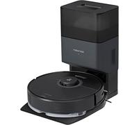 roborock Q7 Max+ Aspirateur Robot Laveur 4200 Pa avec Station de Vidange Automatique 2,5 L Robot Aspirateur à Navigation Lidar Cartographie WiFi/Alexa/APP, Mise à Niveau du S5 Max (Noir)