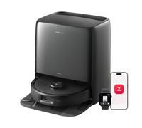 roborock Qrevo 2 Pro Aspirateur Robot Laveur avec Station, 25 000 Pa | Serpillière FlexiArm, 45 °C Séchage à l’air Chaud, 75 °C Autonettoyant à Haute Température, Double Anti-enchevêtrements
