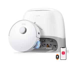 Roborock Qrevo Curv 2 Flow Aspirateur robot avec serpillière à rouleau