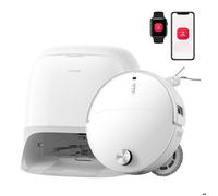 Roborock Qrevo Curv 2 Pro robot aspirateur laveur ultrafin 7,98 cm ave