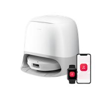 Roborock Qrevo Curv 2 Pro robot aspirateur laveur ultrafin 7,98 cm ave