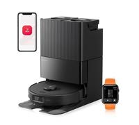 Roborock Qrevo Edge S5A Aspirateur Robot Laveur 17,000Pa ,Upgrade du Qrevo Master ,Nettoyage à 75 °C, Système anti-enroulement 0%