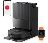 Qrevo Edge S5A Aspirateur Robot 17,000Pa, avec Double Système Anti-Enchevétrements, DuoDivide Brosse & FlexiArm
