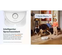 Roborock Qrevo MaxV Water Connect Robot aspirateur avec fonction de balayage, Couleur:Blanc