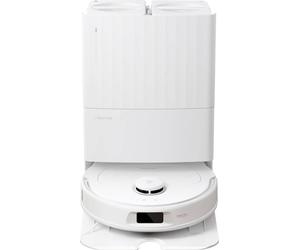 Roborock Qrevo Plus Robot aspirateur et nettoyeur blanc commande par application