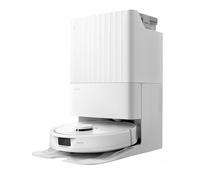 Roborock Qrevo pro - Robot Aspirateur Blanc avec Station Automatique -7000Pa -Brosses Latérales FlexiArm -Retravail Intelligent