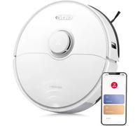 Roborock S8 Aspirateur robot, 69 W, 6000 pa, Double brosse& 3D structurée pour éviter les obstacles, Upgrade S7, VS S7 Maxv /S8 Pro Ultra, Blanc