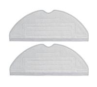 roborock S8/S8+/S7/S7 Maxv Ultra/S7 Pro Ultra Original Accessoires, VibraRise Chiffon De Vadrouille, 2 Pièces（Gris）