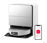 Roborock Saros 10 Aspirateur Robot 22,000 Pa , 7.98 cm Robot Aspirateur Le Plus Fin, Reactive Al 3.0,Brosse FlexiAr