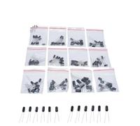 ROBOT 1set Of 120pcs 12 Values 0.22UF-470UF Aluminum ElEctrolytic CapaCitor Assortment Kit Set Pack Orginal Best For 2025 For Arrival High For Capacitance Meters