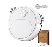 Robot à balayage automatique - Aspirateur robotique 3 en 1 | Silencieux appareil USB anti-chute ultra fin | Appareil de nettoyage anti-collision avec pour éviter les obstacles pour l'entretien du sol