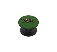 Robot à Dents de Sabre Design Tigre PopSockets PopGrip Adhésif