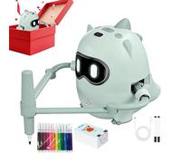 Robot à Dessiner,Jouets Éducatifs Intelligents Interactifs avec Voix pour le Développement - Jouet Robot Peinture - Pour Arts, Fleurs, Maison, Jardin, Temps en Famille et Loisirs en Plein Air pour