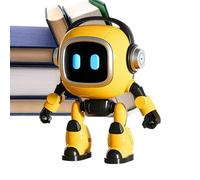 Robot AI - Jouet robot pour , jouet éducatif intelligent, jouet robot emo, commande vocale, chanter, échantillons de danse et enregistrement de robotiques, pour adultes et