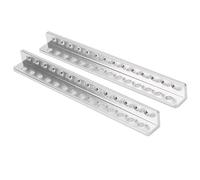 Robot Aluminum Beam 3103-0014 - 0120 | 12x12x120mm L - Shaped 14 Hole Frame | Replacement for Robotics/Industrial Supplies/DIY Projects | Oxidation & Degradation Tolerant