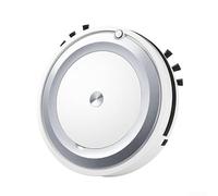 Robot aspirateur 2 en 1, balai et serpillère, rechargeable par USB avec batterie de 1200 mAh, machine de nettoyage automatique silencieuse de 55 dB pour la maison, le bureau et les poils d'animaux