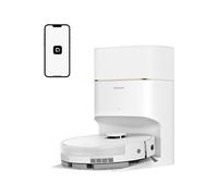 Robot aspirateur 2-en-1 D20 Pro Plus, 13 000 Pa, double brosse, station d'auto-vidage, navigation laser, batterie 5200 mAh, sols durs, tapis et poils