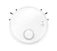 Robot aspirateur 3 en 1 avec fonction de nettoyage, robot aspirateur avec puissant mode d'aspiration de 1500 Pa, réservoir à poussière de 200 ml, 6,8 cm super fin, 70 minutes de temps de