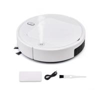 Robot Aspirateur 5-en-1 avec Laveur, Purificateur d'Air et Navigation pour Maisons et Poils d'Animaux - 28x28x6.5cm (IS28A spray upgrade)