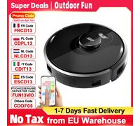 Robot aspirateur ABIR X8, navigation laser lidar, aspiration 6500pa, cartes multiplanchers, Stérilisation aux UV, lavage humide en forme de Y, Application zones interdites,Capteur TOF