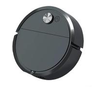 Robot aspirateur balai 3 en 1, aspiration 2800 Pa, réservoir d'eau de 150 ml, 6 modes de nettoyage, station d'accueil automatique, pour sols durs