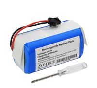 Robot Aspirateur Batterie pour Ionvac SmartClean 2000 Coredy R750 Tesvor S6 X500 X586 V300 6 7 8 9 T8 Amary A800 A900 HOBOT Legee 668 669 Ultenic D5, D5S Pro Robot Vacuum Cleaner SUN-INTE-172 Battery