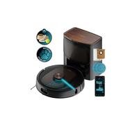 Cecotec Robot aspirateur Conga 10090 AI Spin Revolution Ultra Power Home Lifestyle, 10.000Pa, APP, Navigation laser, Base autovidante, Intelligence artificielle, évite les objets, autonomie de 240 min