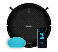 Robot aspirateur Cecotec Conga M10. Navigation gyroscopique ordonnée, pression d'aspiration 2000 Pa, autonomie 120 minutes
