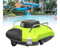 Robot aspirateur de piscine automatique - équipé d'une batterie de 5000 mAh, étanchéité IPX8, fonction de stationnement automatique, aspirateur sous-marin sans fil