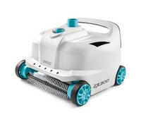 Robot aspirateur de piscine INTEX ZX300 28005EX hydraulique fond et parois blanc bleu turquoise