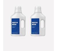 Robot aspirateur Décontamination Agent nettoyant 。 Compatible pour Dreame W10/H11MAX。 500ml/16.90 FL,OZ Nettoyant pour sols Solution liquide Sweeper Accessoires(2pcs)