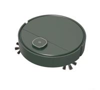 Robot aspirateur et balai à franges - Balayage, aspirateur et serpillère humide, navigation intelligente avec capteurs anti-chute et anti-collision, pour sols durs et tapis à poils courts (IS25B vert